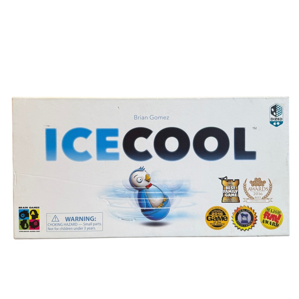 Brain Games Ice Cool Board Game Incomplete Missing Penguins Replacement Parts
